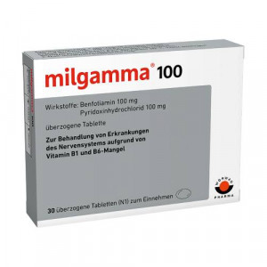 MILGAMMA 100 mg &uuml;berzogene Tabletten